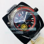 OE Factory Omega Seamaster Planet Ocean 600M GMT Black Steel Watch